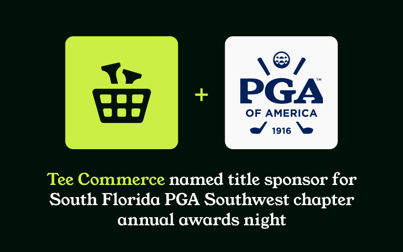 Tee Commerce Named Title Sponsor for South Florida PGA Southwest Chapter Annual Awards Night