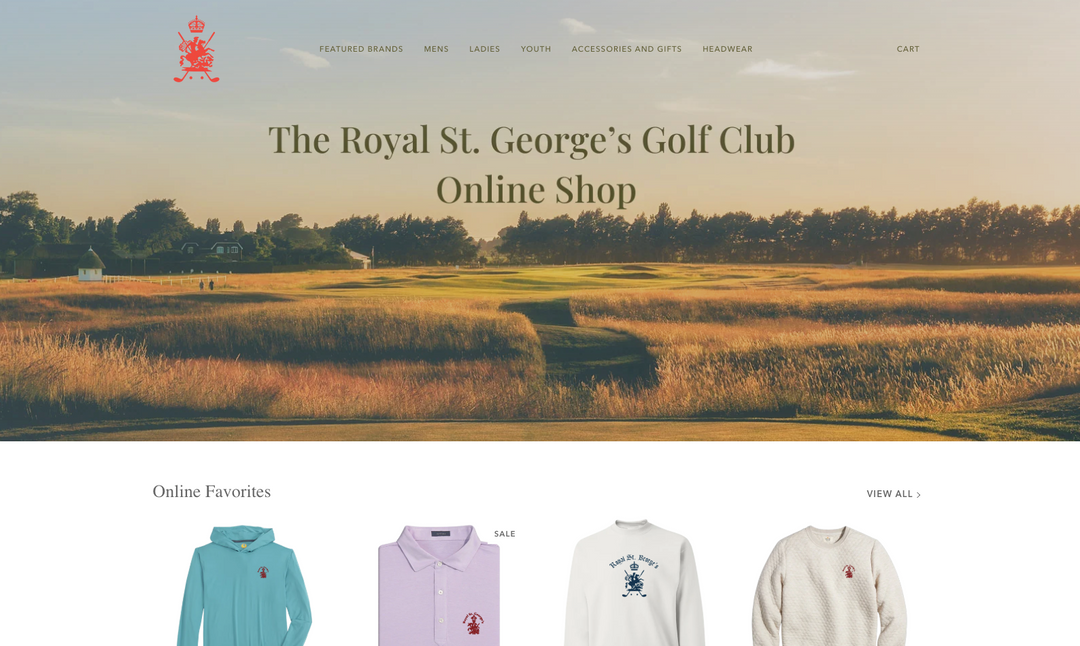 Testimonial: Royal St. George's Golf Club, England