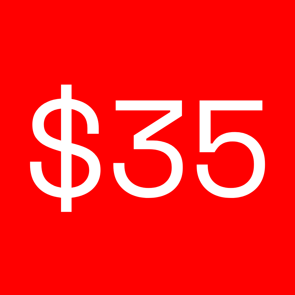 RED Sale Rack - $35